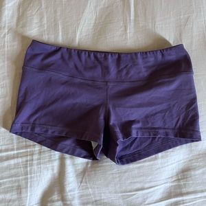 Purple Fleo shorts